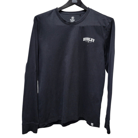 Hurley Men's Long Sleeves Shirt Black Size XL. Excellent Condition Pre-owned - Picture 6 of 6